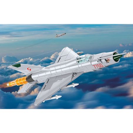 COBI® MIG-21 MF – Klemmbaustein Modell | Legendärer Überschalljäger des Kalten Kriegs