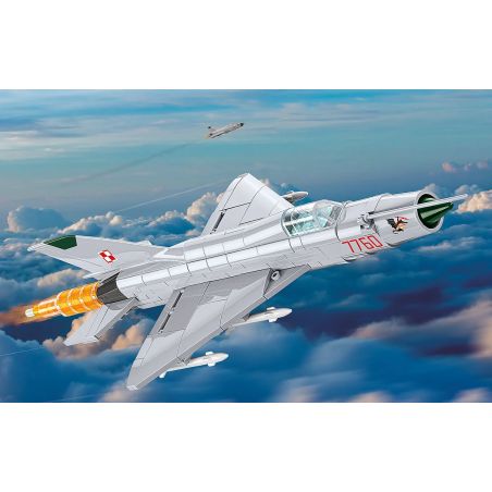 COBI® MIG-21 MF – Klemmbaustein Modell | Legendärer Überschalljäger des Kalten Kriegs