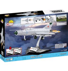 COBI® MIG-21 MF – Klemmbaustein Modell | Legendärer Überschalljäger des Kalten Kriegs