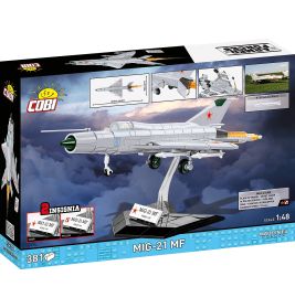 COBI® MIG-21 MF – Klemmbaustein Modell | Legendärer Überschalljäger des Kalten Kriegs