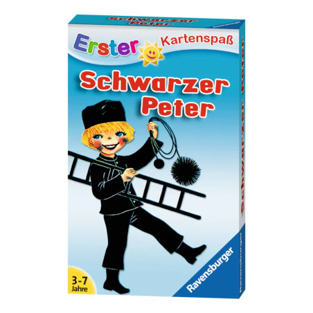 Ravensburger 20431 - Schwarzer Peter - Kaminkehrer, Kartenspiel ab 3 Jahren