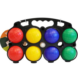 Outdoor active Boccia mit 8 Bällen, Kunststoff