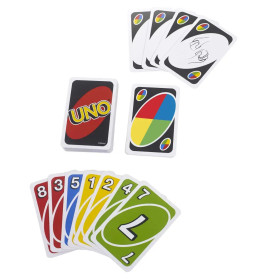 Mattel W2087 UNO (Kartenspiel), 2-10 Spieler, ca. 30-60 min, ab 7 Jahre