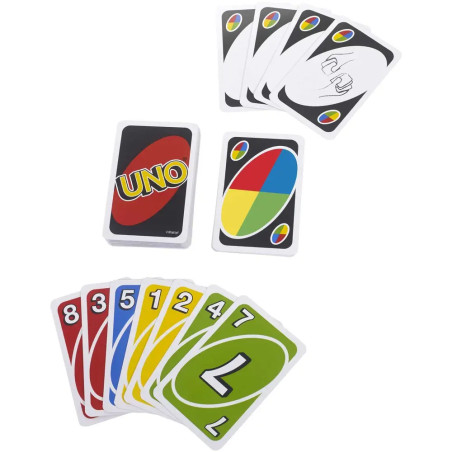 Mattel W2087 UNO (Kartenspiel), 2-10 Spieler, ca. 30-60 min, ab 7 Jahre