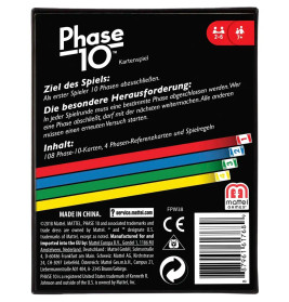 Mattel FPW38 Phase 10 Kartenspiel