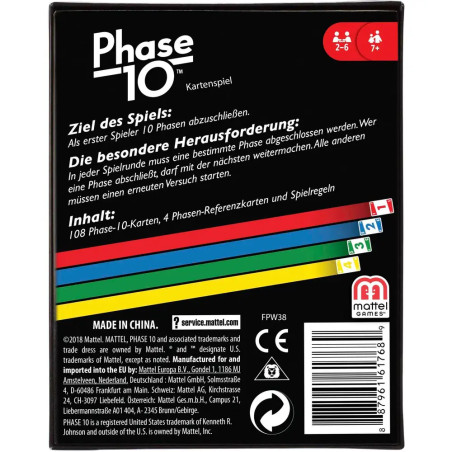 Mattel FPW38 Phase 10 Kartenspiel