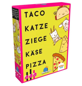 Taco Katze Ziege Käse Pizza