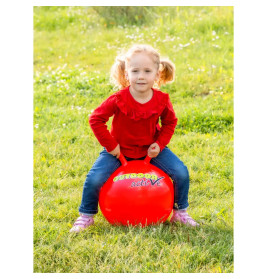 Outdoor active Sprungball Rot,  35 cm