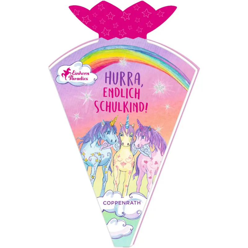 Mini-Schultütenbuch – Hurra, endlich Schulkind! - Einhorn Paradies