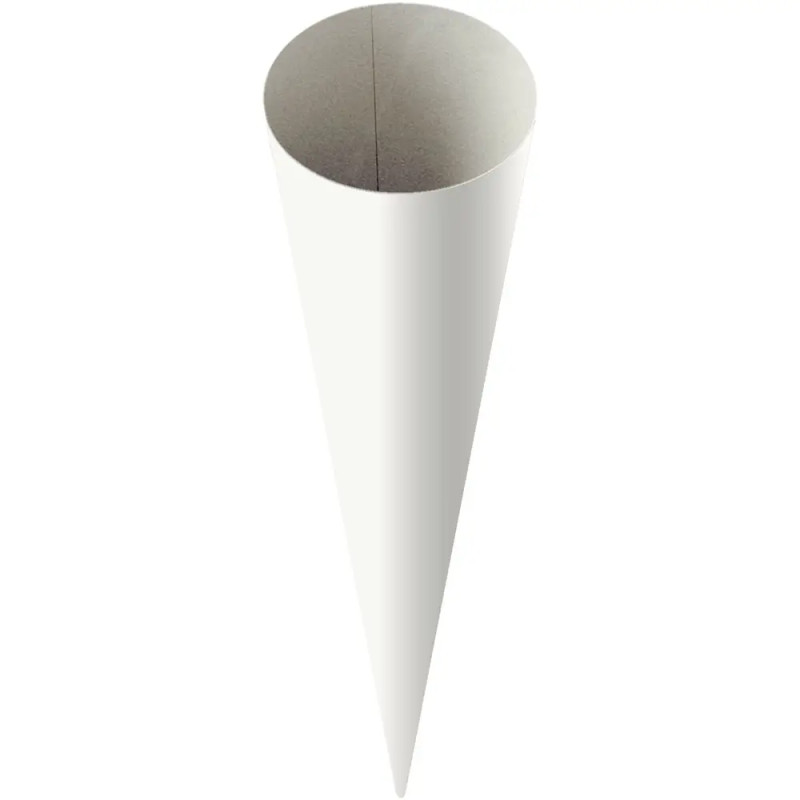 Schultüte Rohling 35cm ws