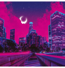 Neon Puzzle 500 Teile – Los Angeles