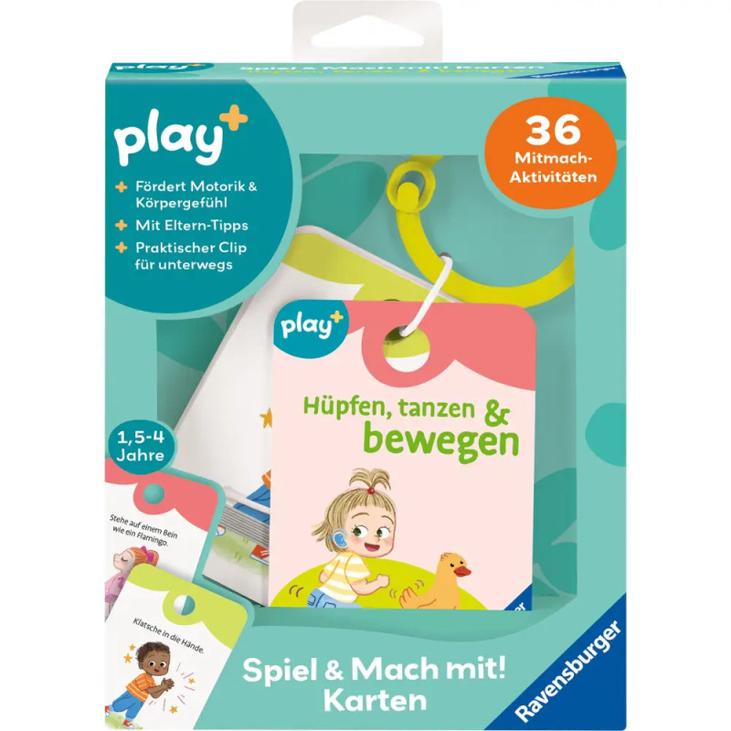 Spiel und Mach mit! Karten: Hüpfen, tanzen   bewegen