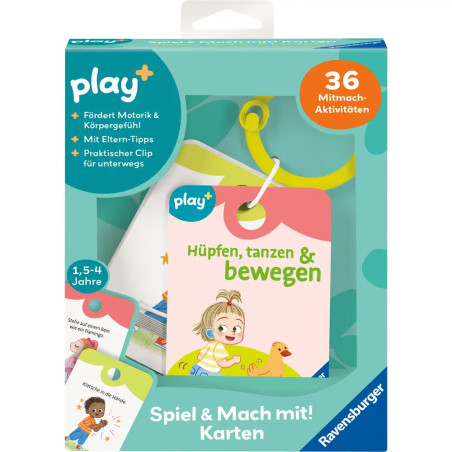 Spiel und Mach mit! Karten: Hüpfen, tanzen   bewegen
