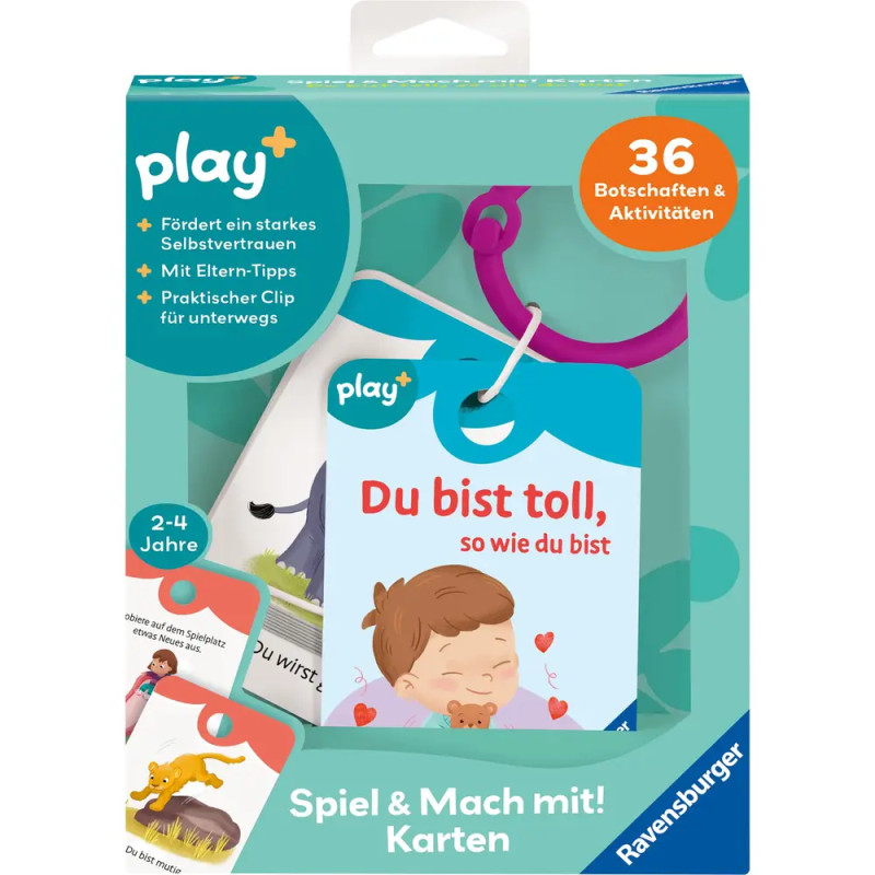 Spiel und Mach mit! Karten:  Du bist toll, so wie du bist