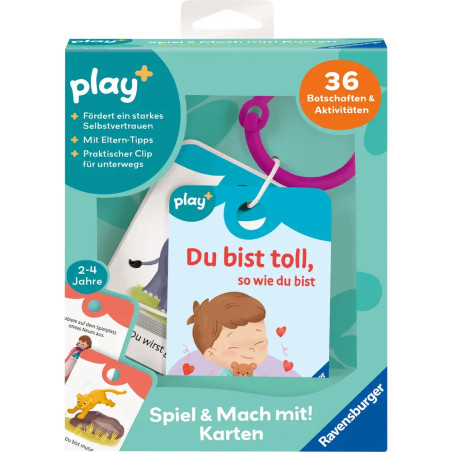 Spiel und Mach mit! Karten:  Du bist toll, so wie du bist