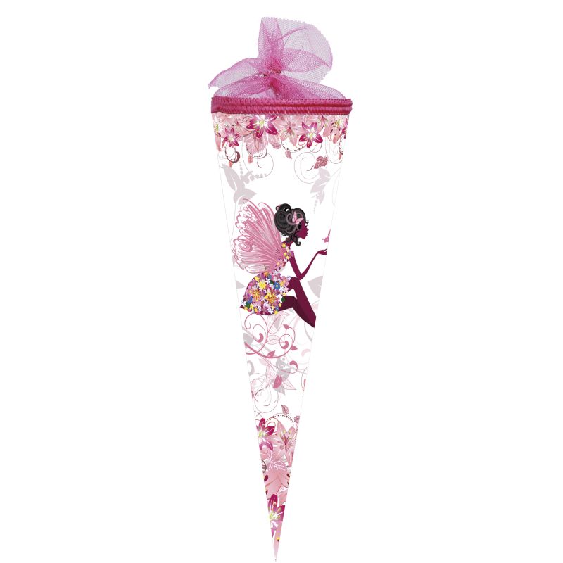 Schultüte Blumenfee 35cm