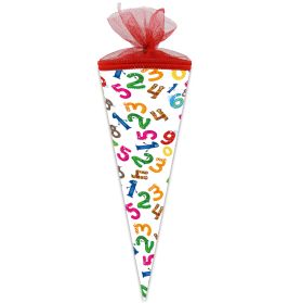 Schultüte Zahlenmonster 35cm