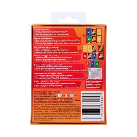 UNO Zero Kartenspiel – Das spannende Kartenspiel für Kinder & Erwachsene ab 7 Jahren