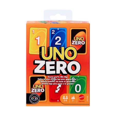 UNO Zero Kartenspiel – Das spannende Kartenspiel für Kinder & Erwachsene ab 7 Jahren