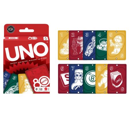 Mattel UNO Kartenspiel – Das klassische Familienspiel für 2-10 Spieler
