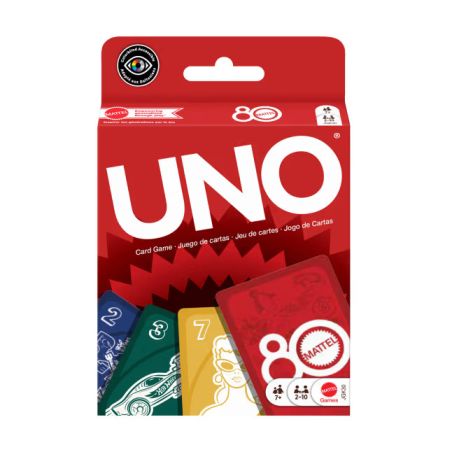 Mattel UNO Kartenspiel – Das klassische Familienspiel für 2-10 Spieler