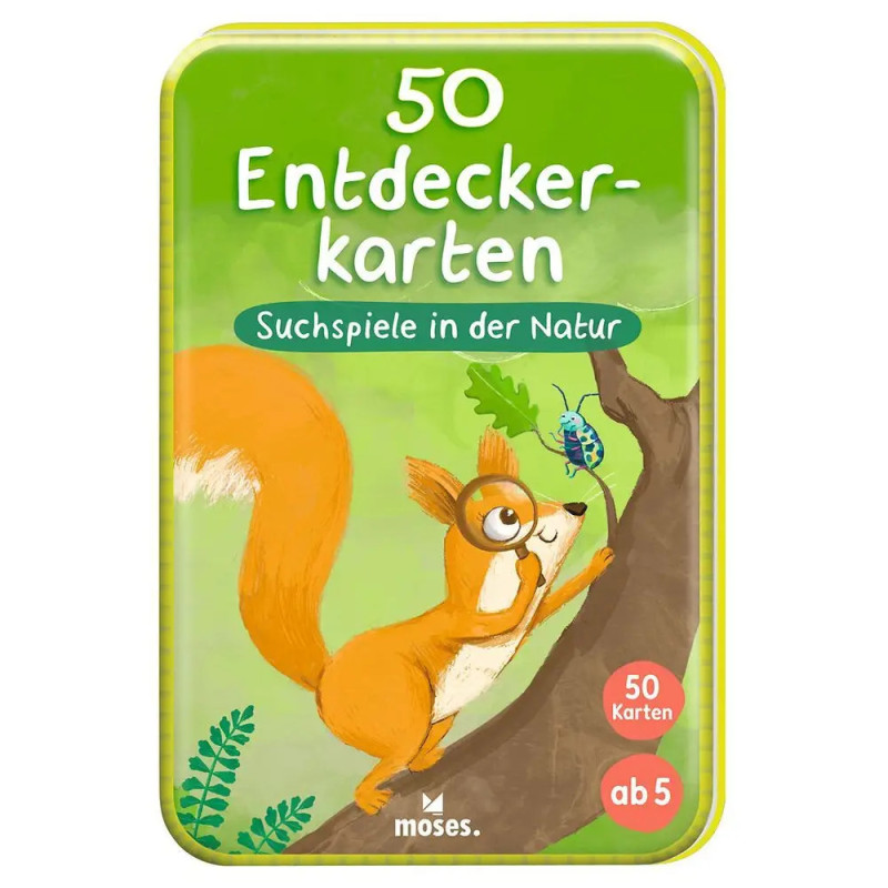 50 Entdeckerkarten-Suchspiel i.d. Natur