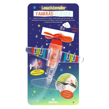 Leuchtender Fahrrad-Flieger