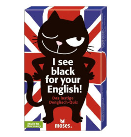 I see black for your English