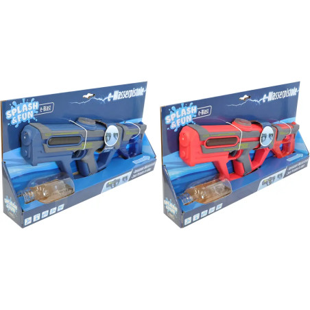 Splash   Fun Wasserpistole 2 in 1, 36 cm, elektrisch, 2-fach sortiert