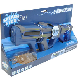 Splash   Fun Wasserpistole 2 in 1, 36 cm, elektrisch, 2-fach sortiert