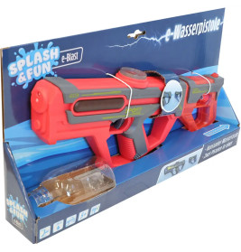 Splash   Fun Wasserpistole 2 in 1, 36 cm, elektrisch, 2-fach sortiert