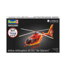 Starter Kit Airbus Helicopters EC135 Air-Glaciers, Revell Modellbausatz mit Basiszubehör