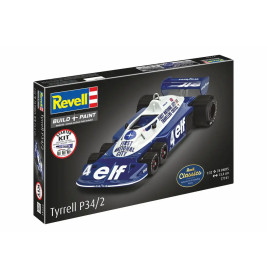 Starter Kit Tyrrell P34/2 6-Wheeler, Revell Modellbausatz mit Basiszubehör