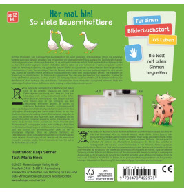 Wer kräht hier? Auf dem Bauernhof