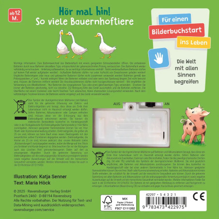 Wer kräht hier? Auf dem Bauernhof