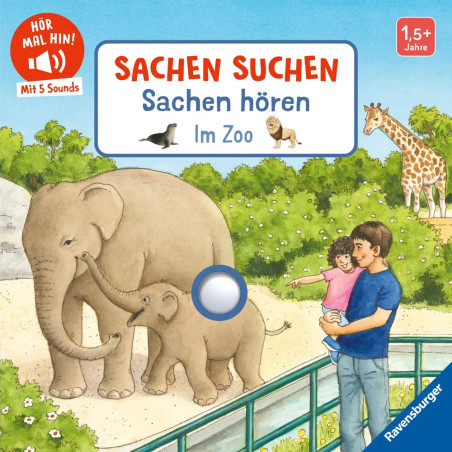 Sachen suchen, Sachen hören: Im Zoo