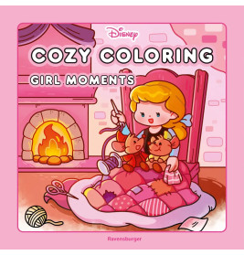Cozy Coloring Disney - Girl Moments