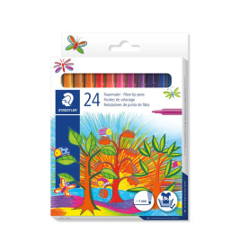 Fasermaler Noris®Fibre-tip pens 24pcs cardbox