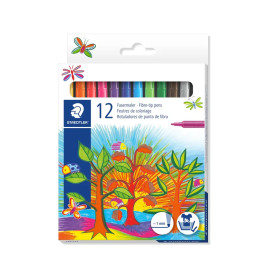 Fasermaler Noris®Fibre-tip pens 12pcs cardbox