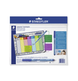 Personal-, Projekt-Planungstafel Lumocolor® Stundenplan correctableLumocolor timetable