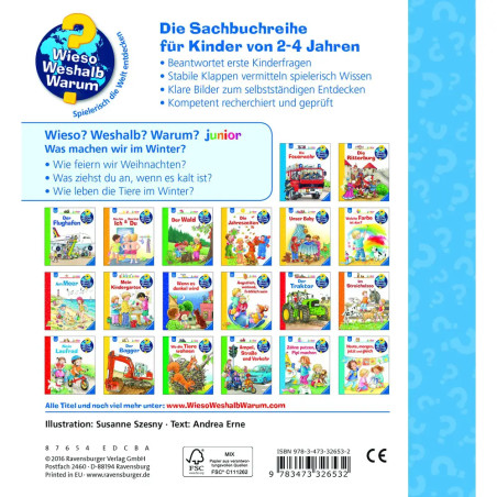Wieso? Weshalb? Warum? junior, Band 58: Was machen wir im Winter?