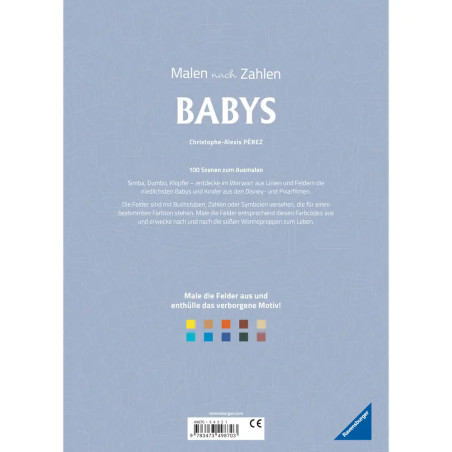 Disney Malen nach Zahlen - Babys