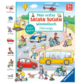 Mein erstes Sachen suchen Wimmelbuch: Fahrzeuge