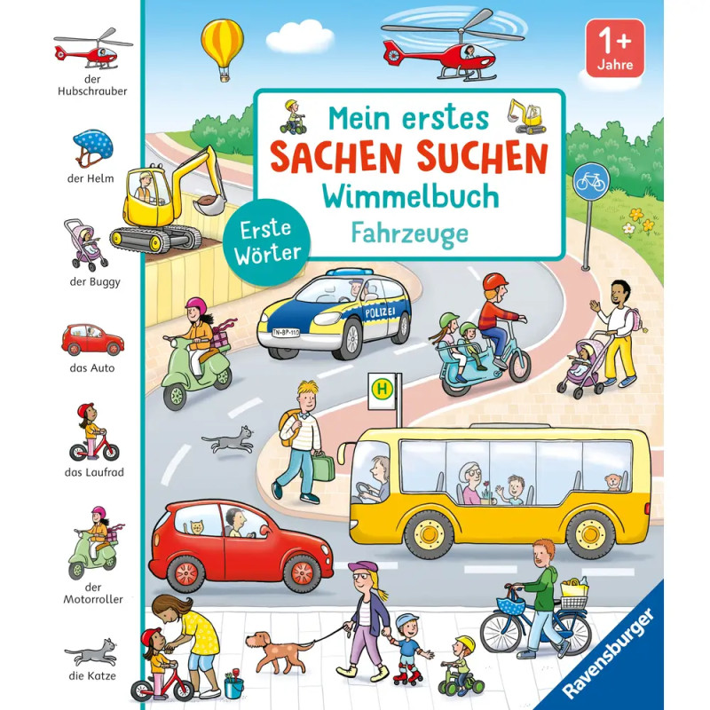 Mein erstes Sachen suchen Wimmelbuch: Fahrzeuge