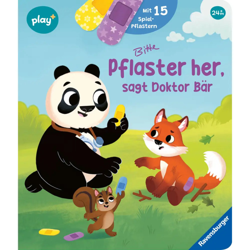 Pflaster her, sagt Doktor Bär