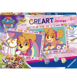 CreArt, Malen nach Zahlen Junior – Paw Patrol mit Skye