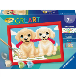 Spielende Hunde