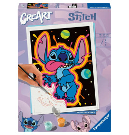 CreArt, Malen nach Zahlen Adults Trend - Disney Stitch: Verloren im All