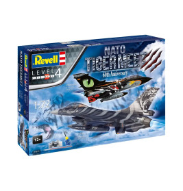 Geschenkset NATO Tiger Meet - 60th Anniversary, Revell Modellbausatz mit Basiszubehör