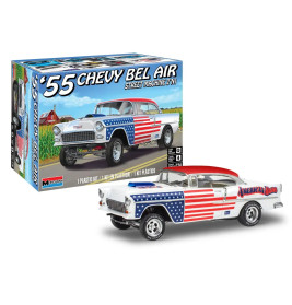 1955 Chevy Bel Air Street Machine 2N1, Revell Modellbausatz